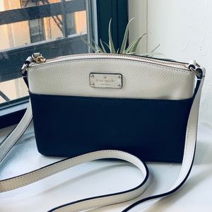 Kate Spade Jeanne Black/White Crossbody Bag